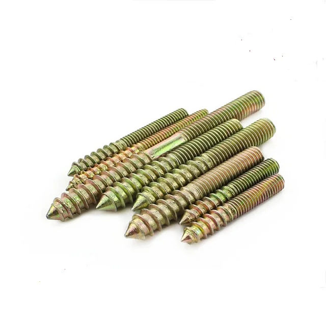 Stainless Steel Headless Wood Screws Double Sided Long Wood Screw Buy