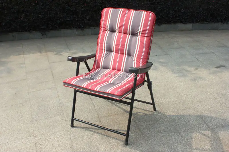 Padded Folding Patio Chairs Icamblog High Quality Steel Padded Folding Chair With Plastic Armrest