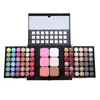 78 color push pull double Eyeshadow box lip gloss blush blemish makeup combination plate factory direct wholesale