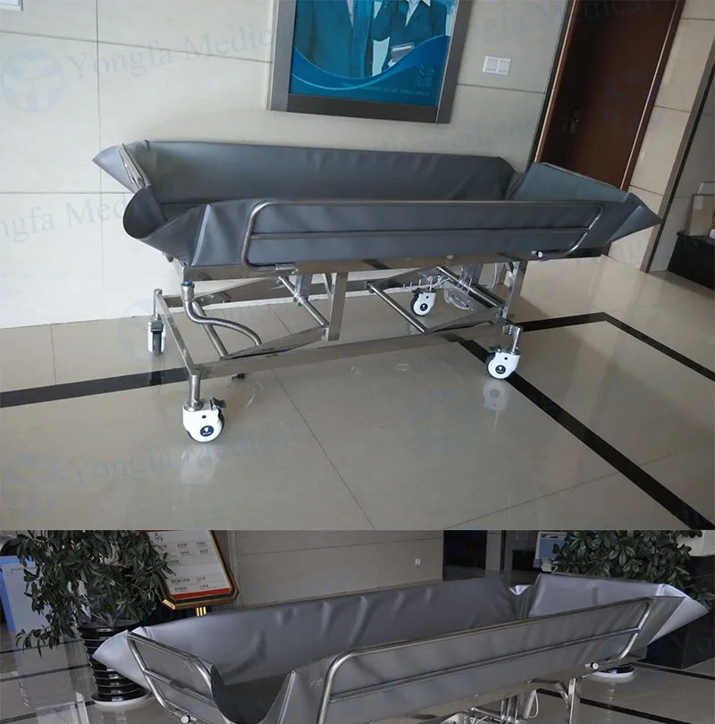 Yfd102 L Cheap Electric Hospital Shower Bath Bed For Disabled Patient