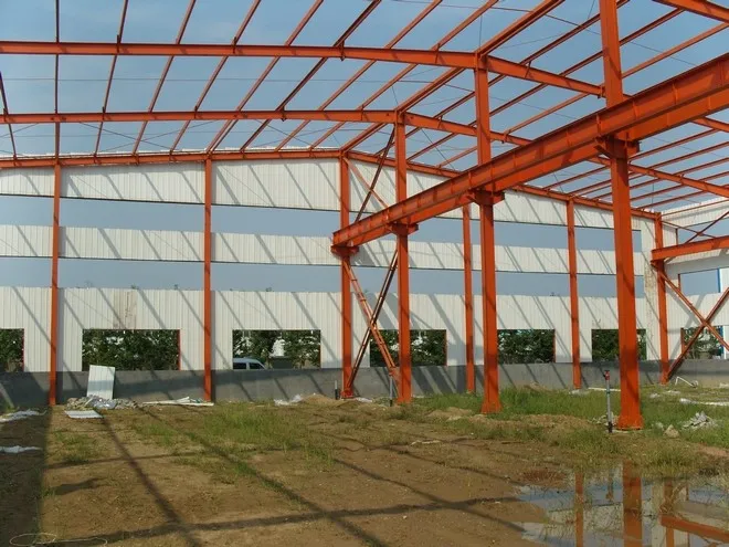 Prefabricated steel structure buildings warehouse workshop