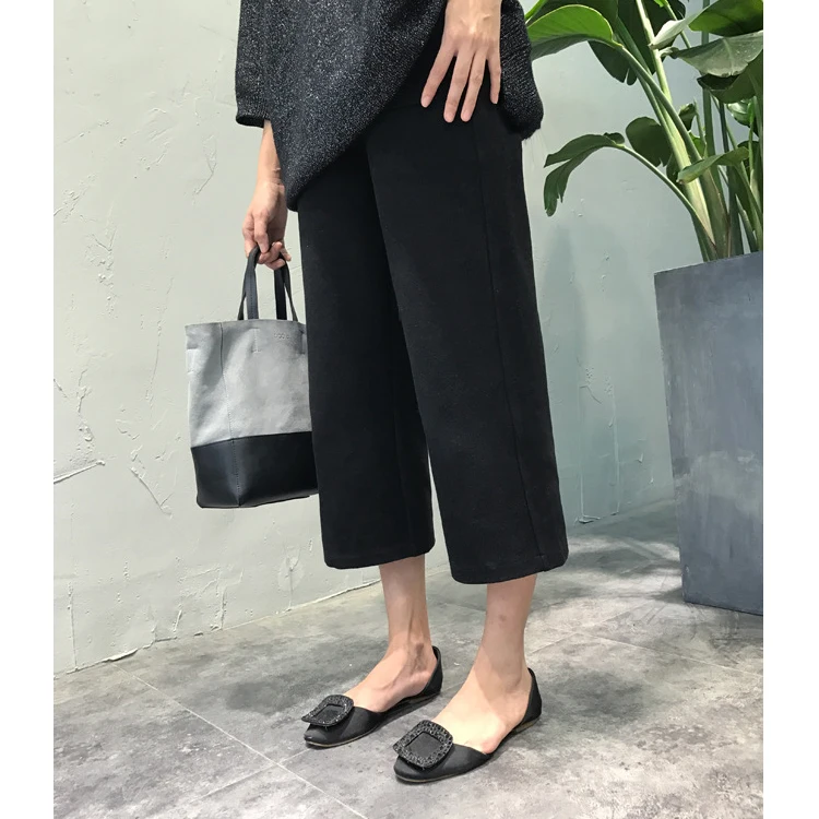 2019 New Arrival Comfortable Fit Winter Hairy Maternity Work Pants.jpg