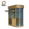 good quality metal booth Outdoor traffic booth traffic booth light steel structure