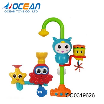 Bayi Lucu Hewan Laut Shower Aksesori Hujan Air Mandi Mainan Set