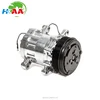 Polished Billet aluminum Air Conditioning Compressor with serpentine pulley