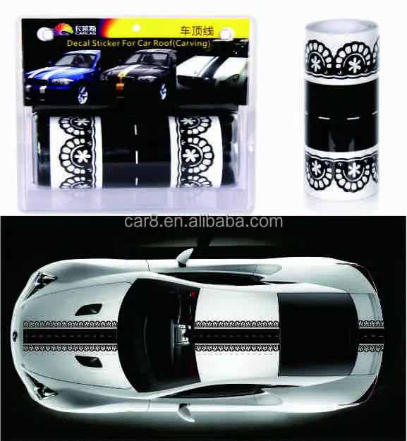 Auto Roof Line Sticker Car Decal Sports Racing Stripes Buy Racing