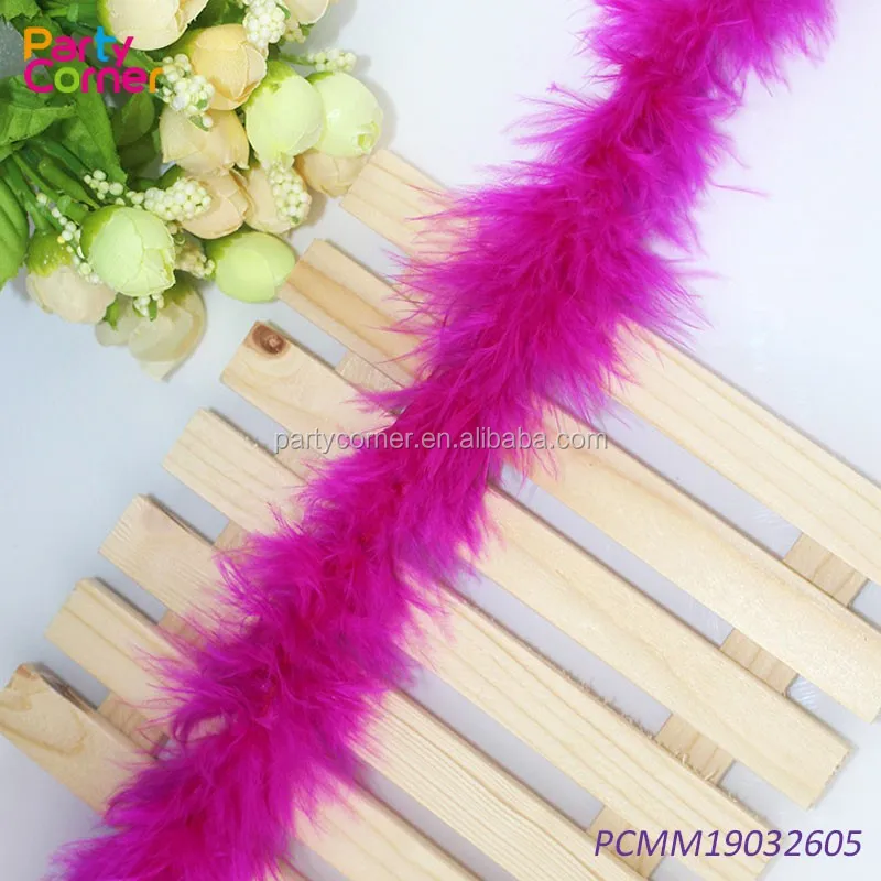 mardi gras feather boa