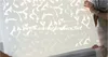 Translucent art work acrylic solid surface decorating panel