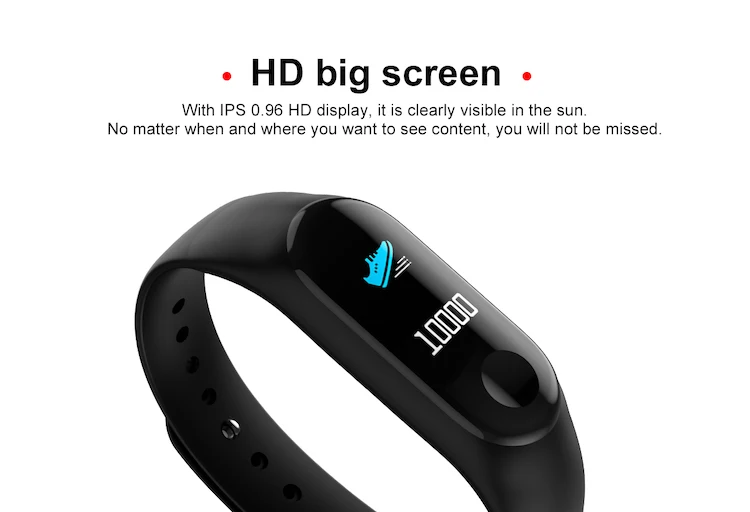 M3 Fitness band Color-screen IP67 Waterproof blood pressure M3C Smart Bracelet sports Heart Rate M3 plus Smart band