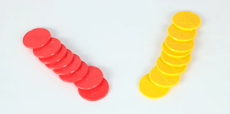 embossed logo token coin