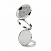 convenient folding metal travel clock for business men