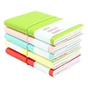Customized Memo Charming Mini Dairy paper notebook leather shell 100sheets