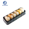 Environmentally friendly custom blister packaging transparent plastic macaron packaging box disposable