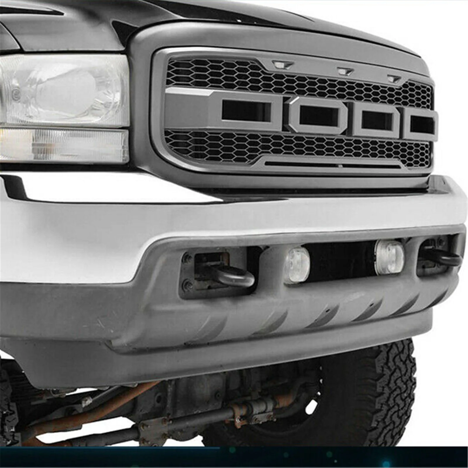 for 1999-2004 f250 f350 new raptor style front bumper grille