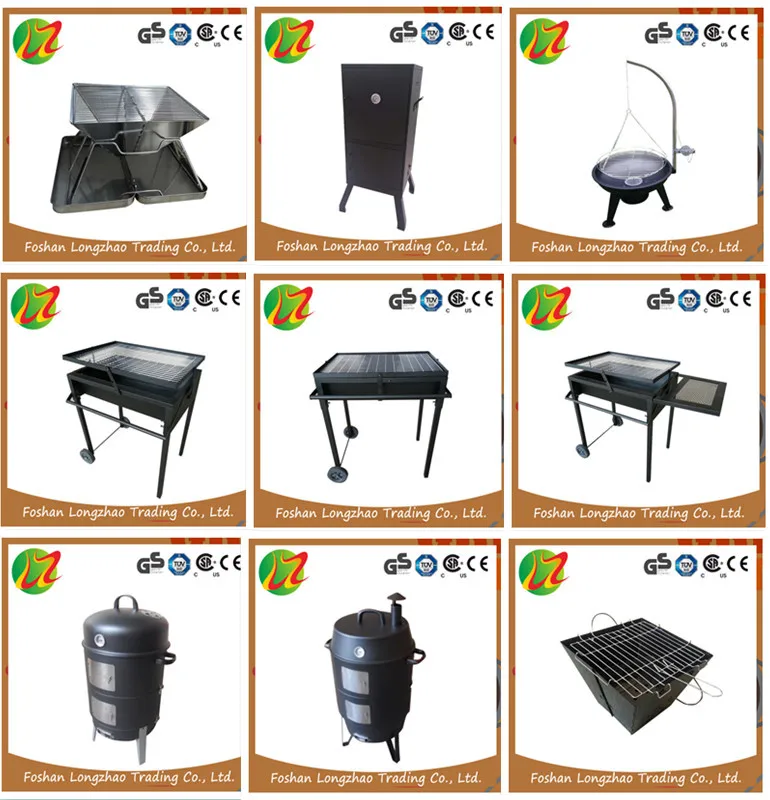 Bucket Charcoal BBQ Grill For Outdoor
