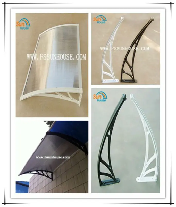 Polycarbonate awning R Series