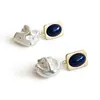 JD Jewelry Custom 2019 INS pretty earring Resin alloy stud 925Sterling silver pin rhinestone paved real seashell drop earrings
