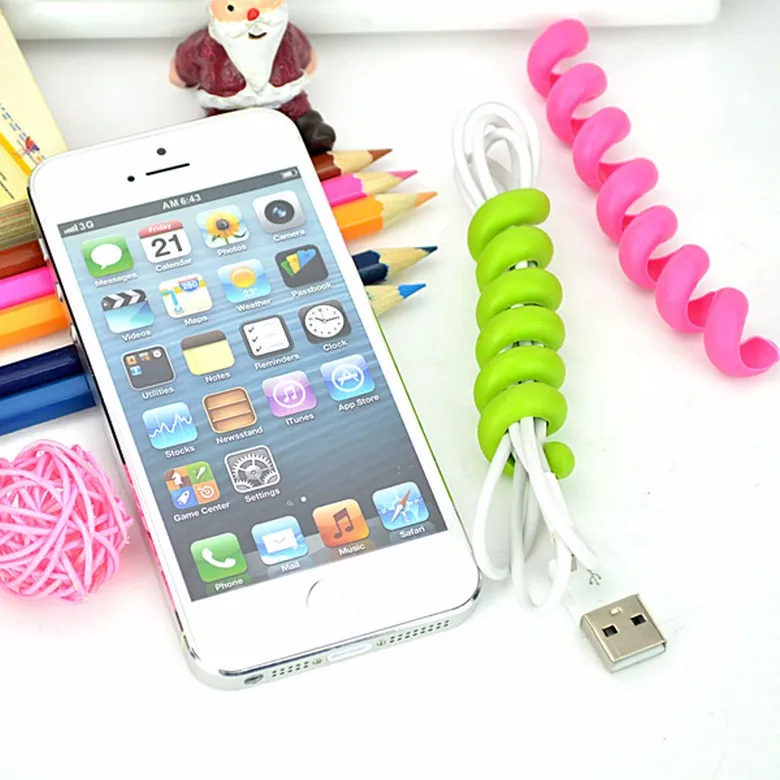 Boomray Cc596 Fashional Silicone Headphone Cord Wrap Cable Holder Buy