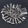 Fashion portable multi-function tool pendant keychain key ring
