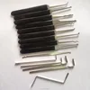 GOSO LOCKSMITH TOOLS 1-155--- new 9+6pcs lock hook picks set with leather handle
