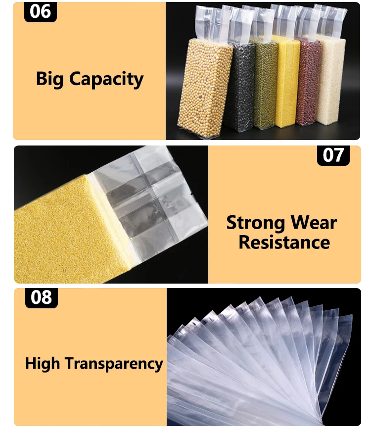 Clear Side Gusseted Poly Cello Bags Good For Candy Cookie Bakery& Buy Double Sided Printed