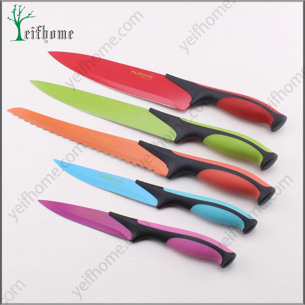High Quality Wholesale Custom Cheap non stick knife set
