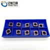 PVD Coating ISO Standard CCMT09T304 Turning Cutter Multi inserts For Stainless Steel