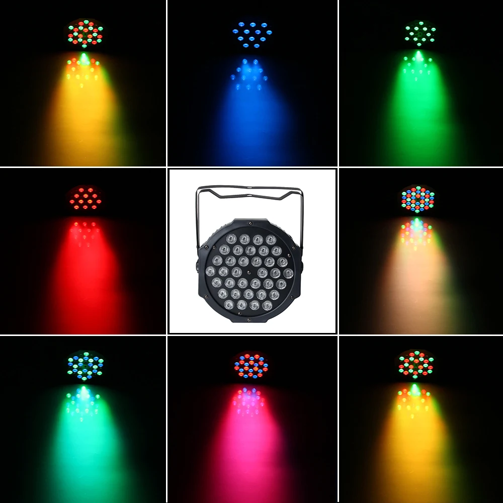 Led Par Stage Light With Rgb 36leds Light Remote And Dmx Control For