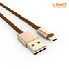 LDNIO 120cm Two-sided Plug 2.1A Fasting Charging Mobile Phone USB Cable