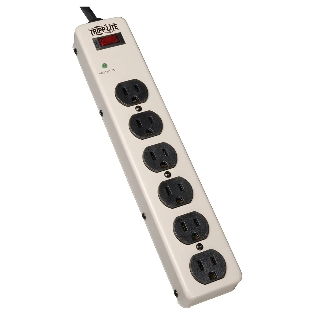 Tripp Lite Waber PM6NS 6-Outlet Surge Suppressor. WABER BY SURGE 6OUT STRIP NEMA 6FT CORD 450J SURGE. Receptacles: 6 x NEMA 5-15R - 450J