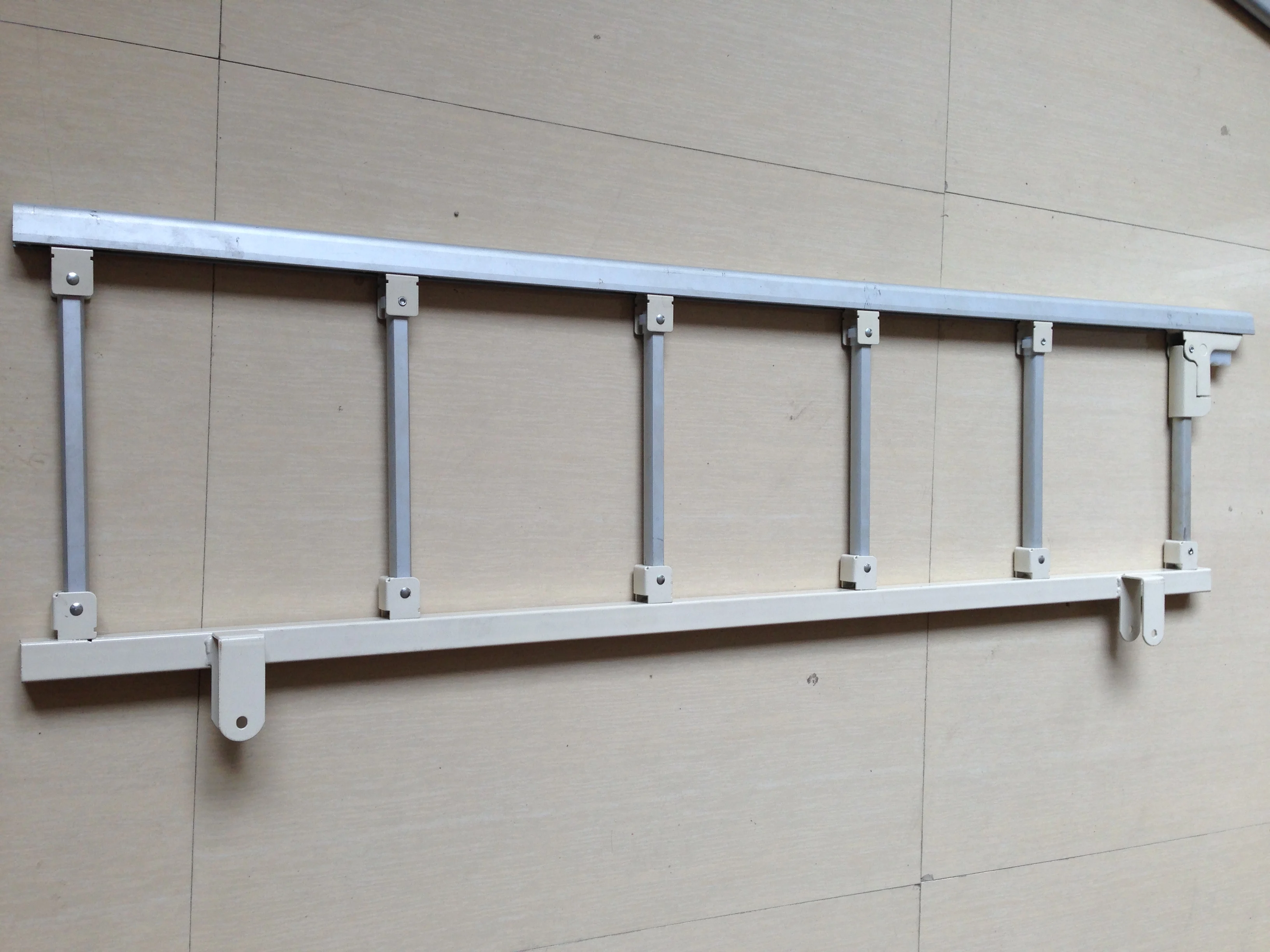 Collaps Foldable 6 Fences Aluminum Guardrails siderails for hospital bed