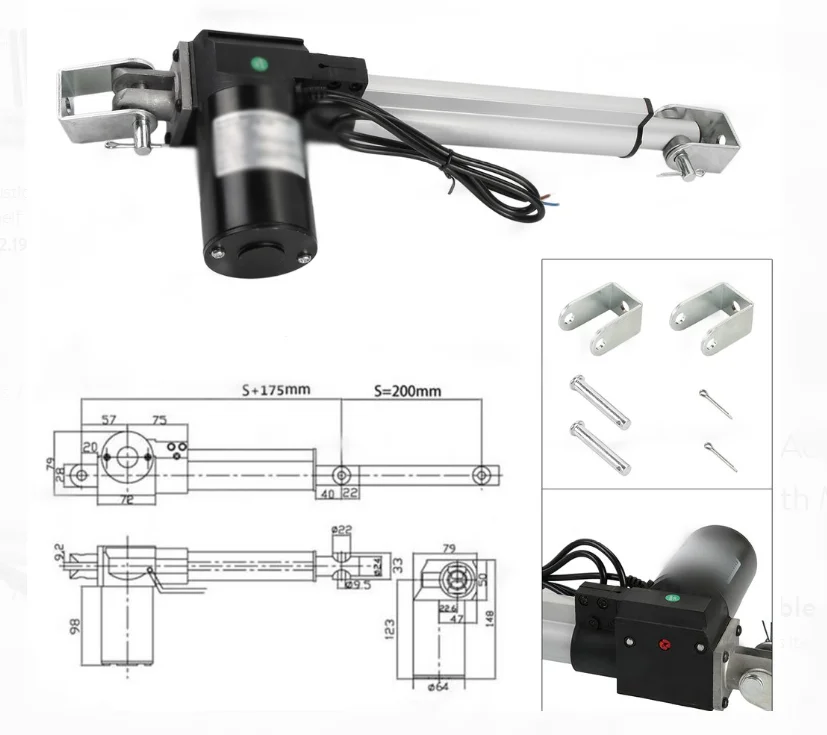 Skillful Manufacture Electric Adjustable Bed Mechanism With Remote