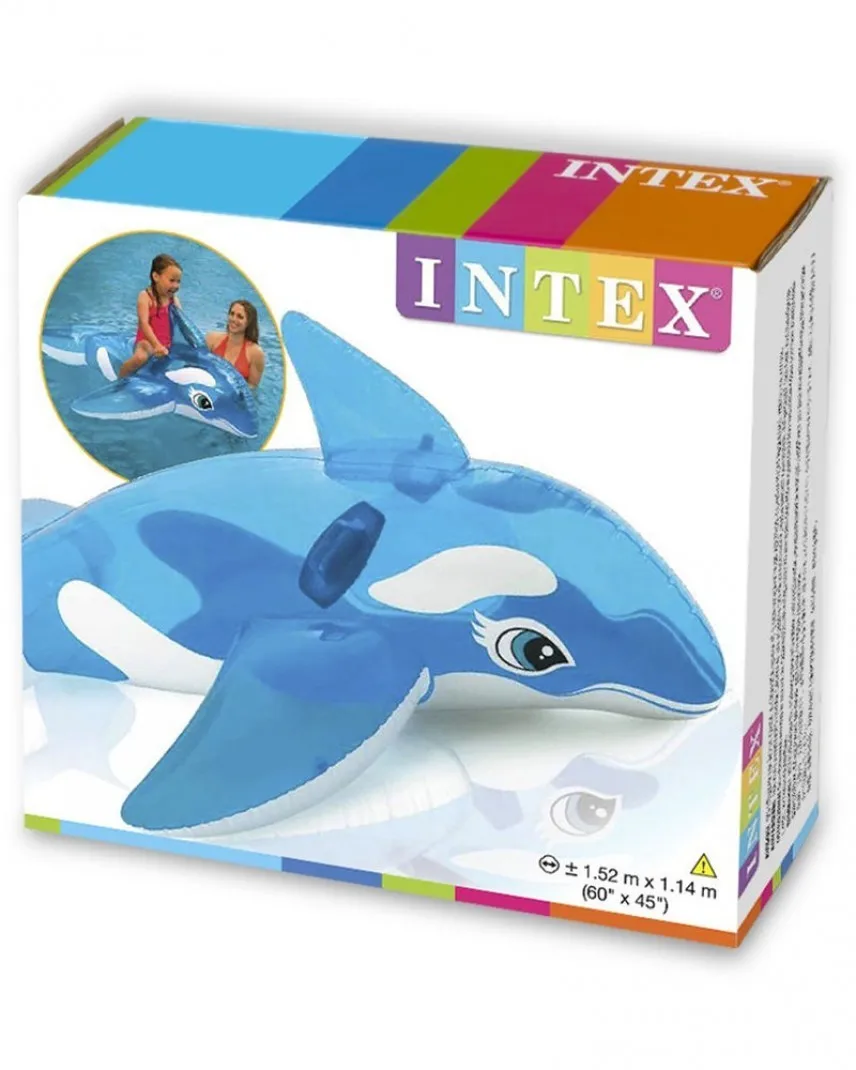 intex dolphin ride on