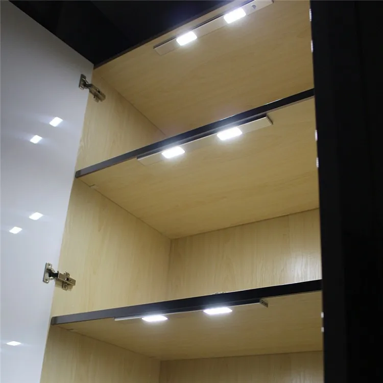 24 LED Motion Sensor Closet Light Wireless Night Cabinet USB Rechargeable Indoor 