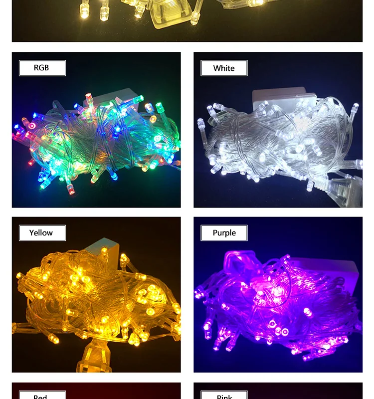 Wholesale Hot Sale Christmas Ornament Light Various Colors Led