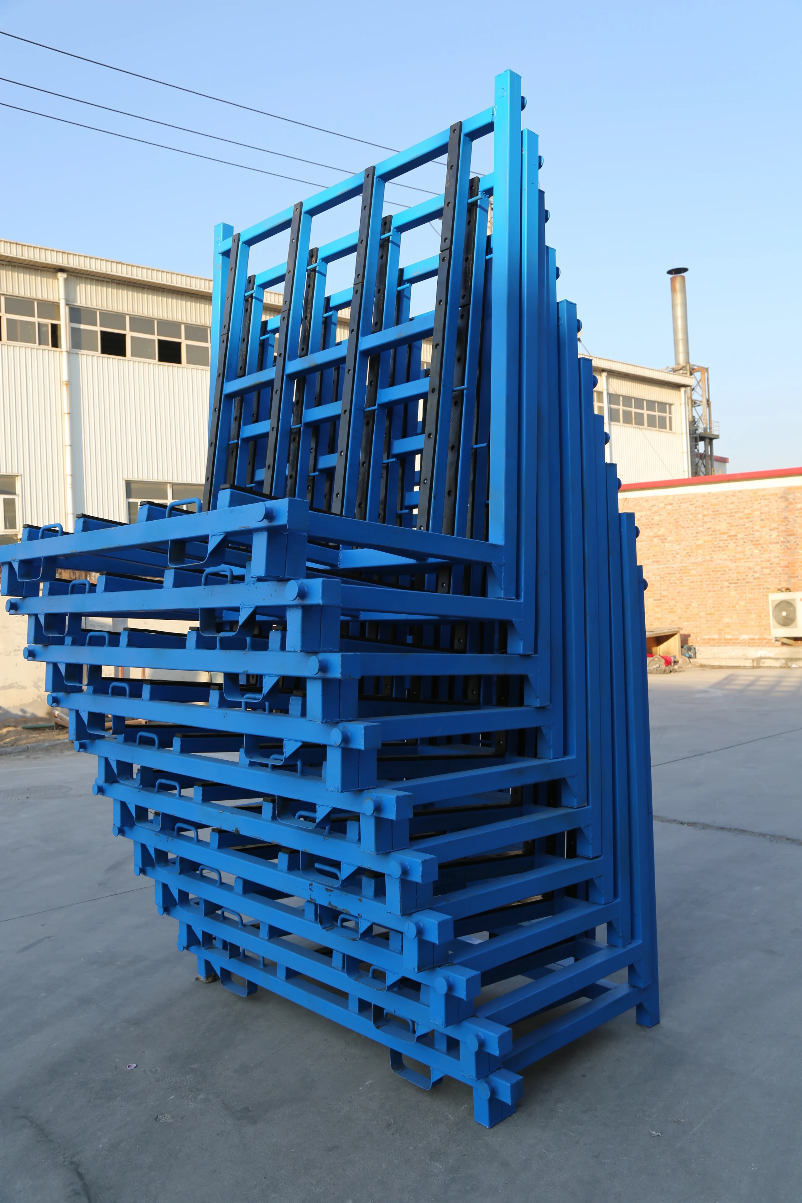 6ft Metal L Frame Glass Transport Racks,Glass Trolley Mobile