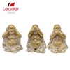 Set of 3 Resin Happy Buddha Statues Home Decorative Hear no Evil See no Evil Speak no Evil Buddha