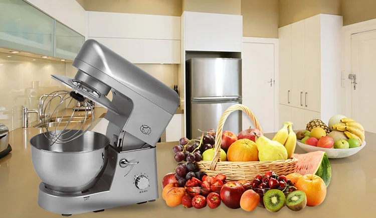 compact stand mixer with full metal gear system