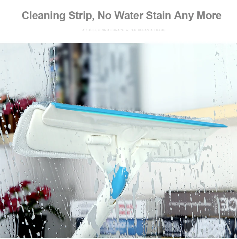 Boomjoy Glass Cleaning Squeegee Silicon Window Cleaner