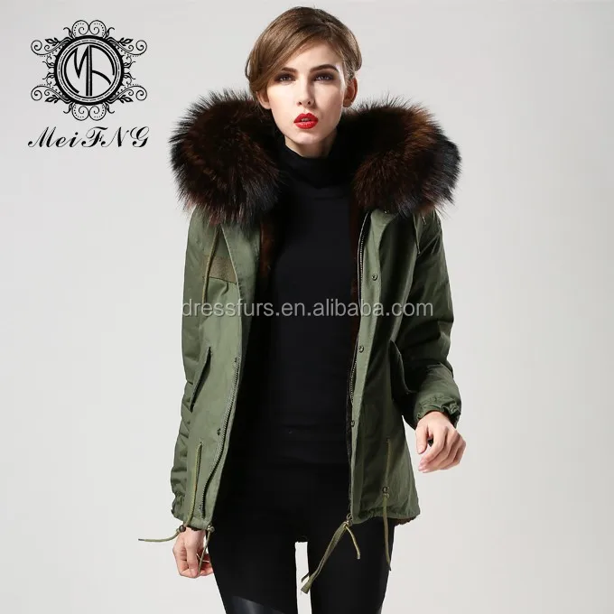 women's parka with fur hood uk