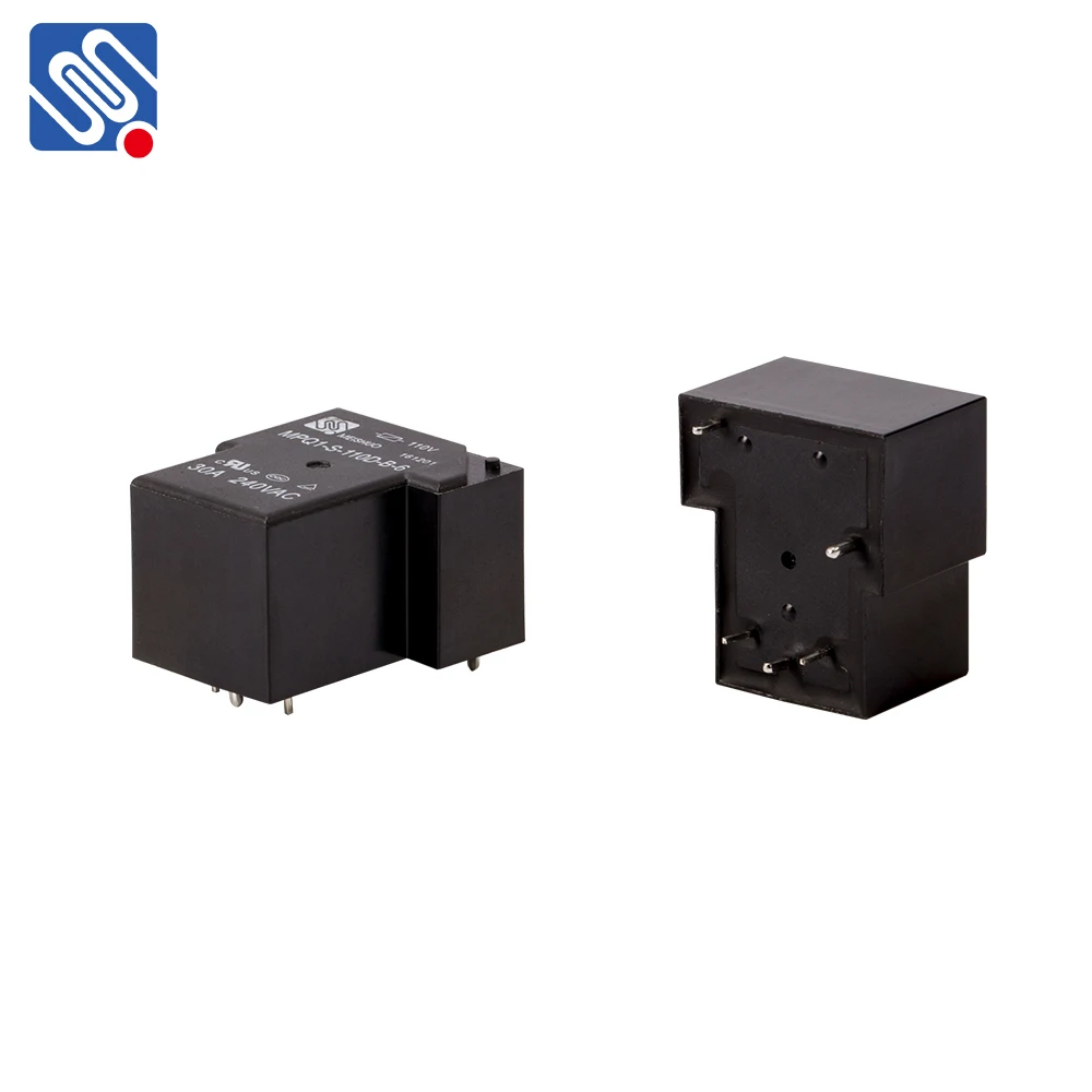 Meishuo MPQ1-S-112D-A 12V DC High Power Electromagnetic Relay Miniature Changeover Type with Sealed for New Energy