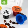 Colored Plastic Empty Nespresso Capsule with Sealing Foil