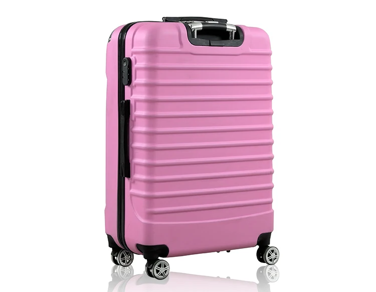 Free Sample Shell Luggage Case Printed Pink Hard Suitcase Buy Pink