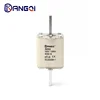 HRC NH2 NT2 low voltage fuse link/holder and high breaking capacity and low voltage usage balde ceramic porcelain fuse holder