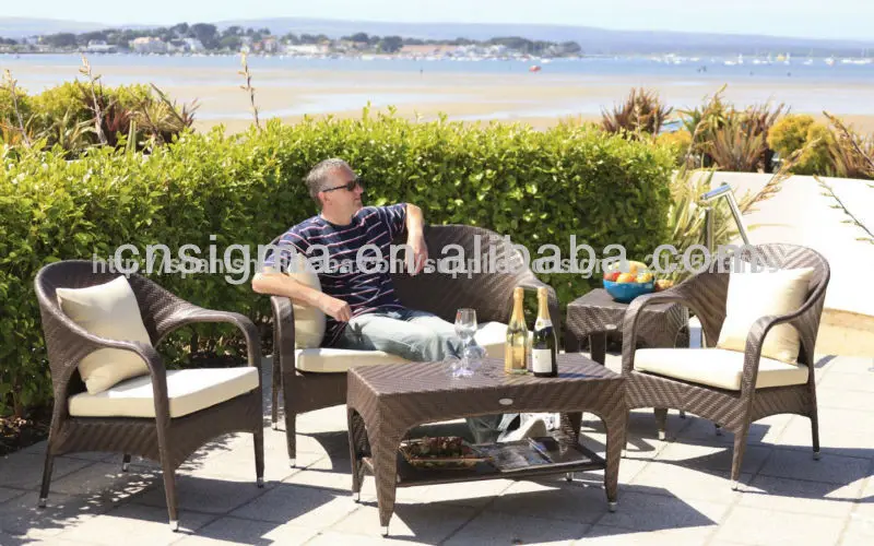 2014 moderno muebles del patio de la rota del pe muebles de costco sofá