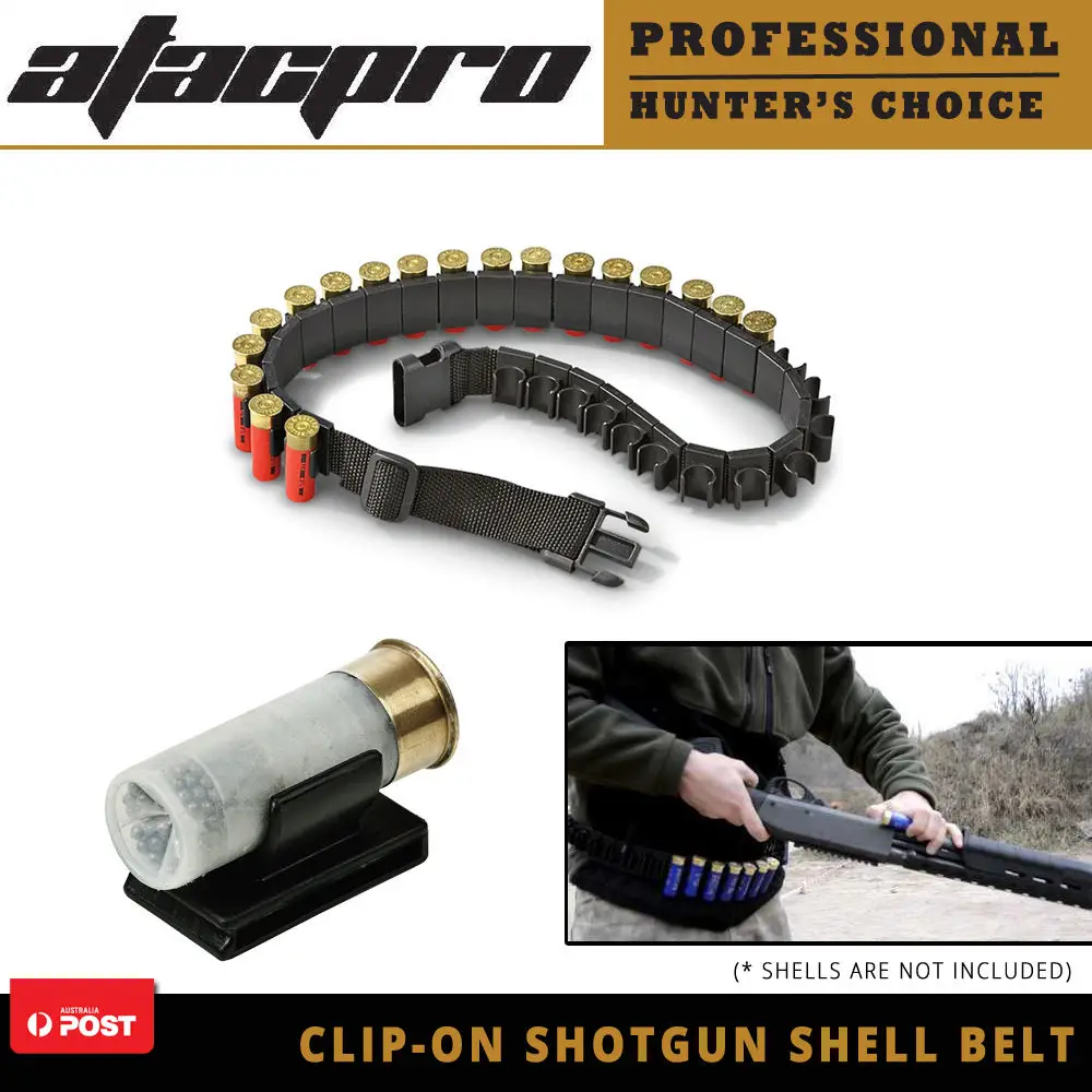 Details about   Clip-on Shotgun Shell Belt 20 GA