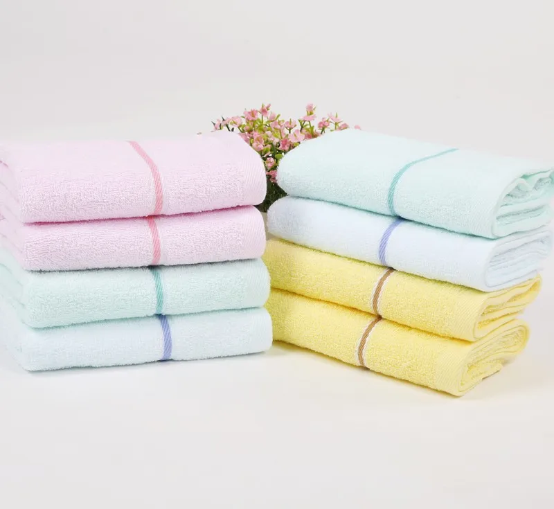 High Quality Wholesale Face Cloth Towels 100 Cotton Handkerchief Small