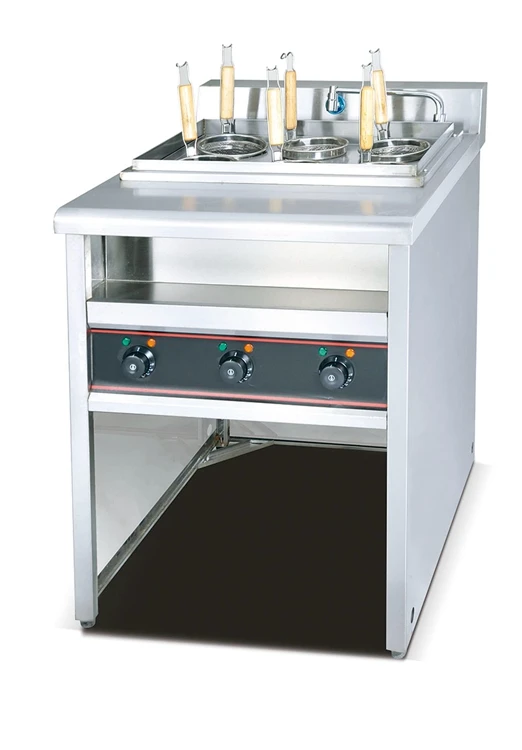 2 Holes Commercial Electric Noodle Cooker, Desktop Pasta