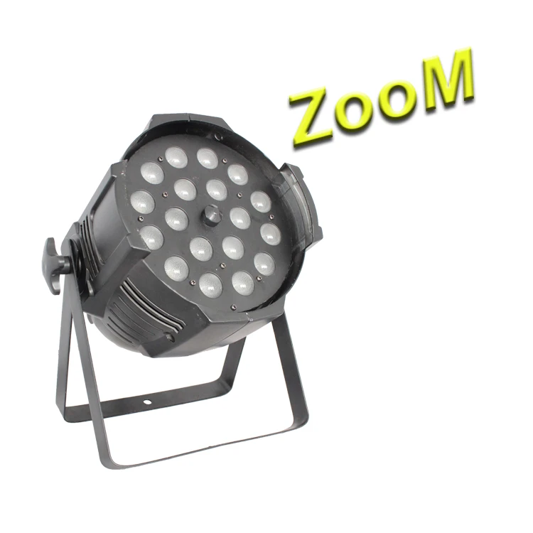 18pcs 18w stage par64 led lighting lamp par can light price zoom