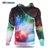 2019 wholesale customized sublimation printed hooded sweater men's polyester men's and women's sweater wool